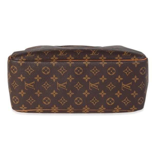 118209 stamp 93e9205d cd04 43e8 a241 ebea4a273d73 Louis Vuitton Brown Monogram Canvas Deauville Bag