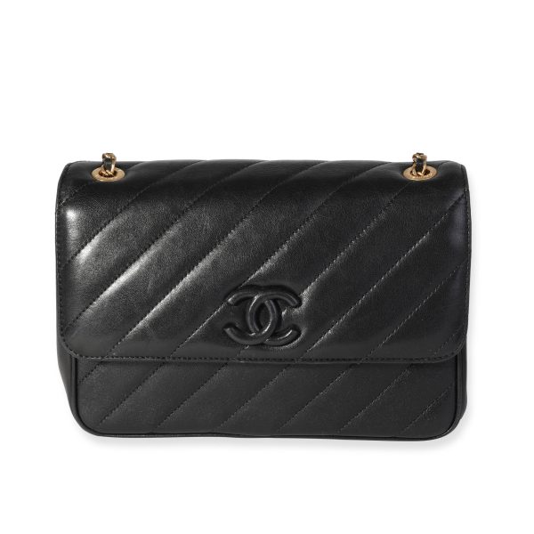 118342 fv 8fd93f6c cafd 4770 a8f2 8c990039c2a2 Chanel Black Quilted Calfskin Coco Vintage Flap Bag