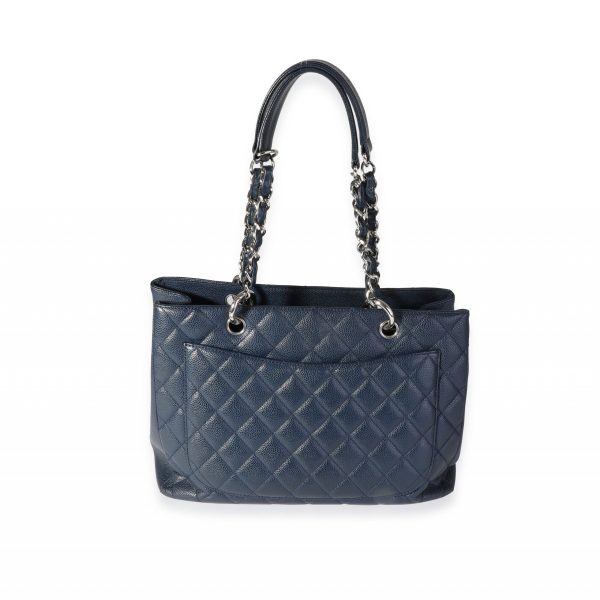 118526 pv 4b2cbebc 10d4 4ff8 8894 36ca2af3efc3 Chanel Navy Caviar Quilted Grand Shopping Tote