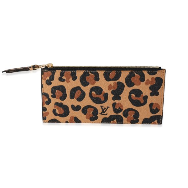 118603 fv Louis Vuitton Animal Print Wild At Heart Félicie Pochette Insert