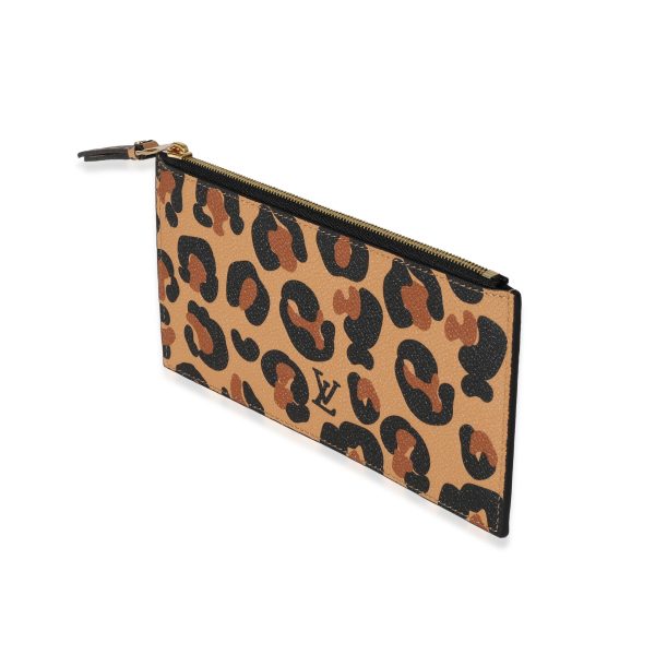 118603 sv Louis Vuitton Animal Print Wild At Heart Félicie Pochette Insert