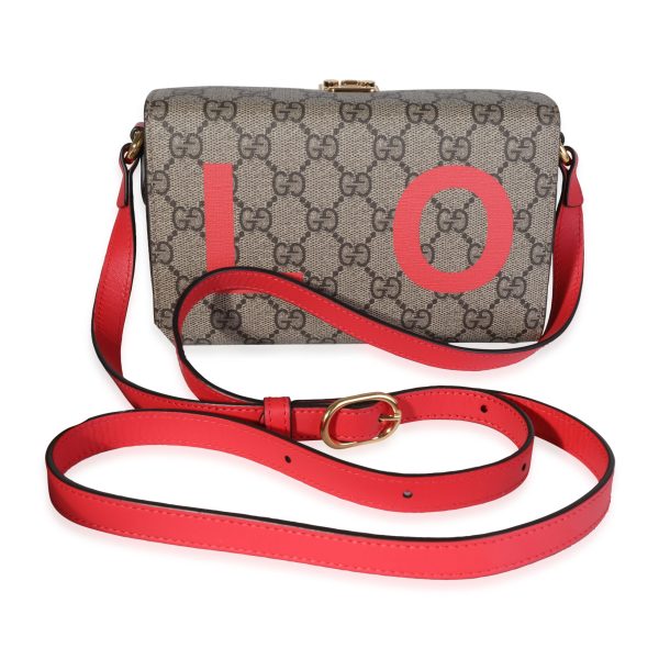 119084 pv Gucci GG Supreme Valentines Day Mini Box Bag