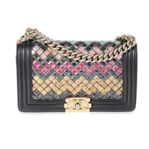 119117 fv Loewe Flamenco Clutch Shoulder Bag