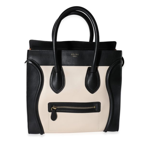 119426 fv 6894a622 df58 4f72 9d75 d7aa9df21956 Celine Tricolor Leather Suede Mini Luggage Tote