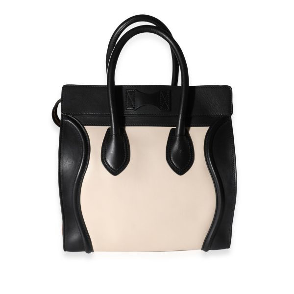 119426 pv 7b41dc19 4e42 4680 9266 45e83d82aefc Celine Tricolor Leather Suede Mini Luggage Tote