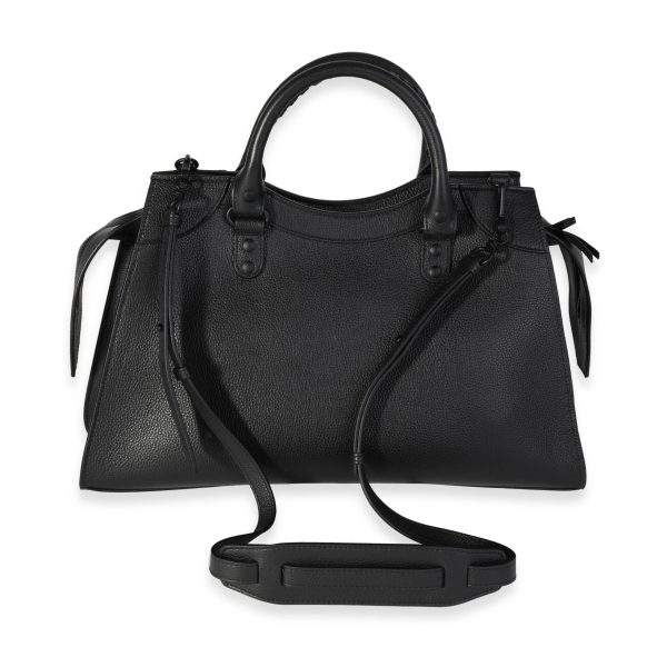 119596 pv Balenciaga So Black Grained Calfskin Neo Classic Bag