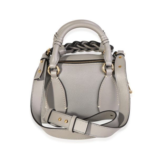 119968 pv Chloe Stormy Grey Calfskin Small Daria Bag