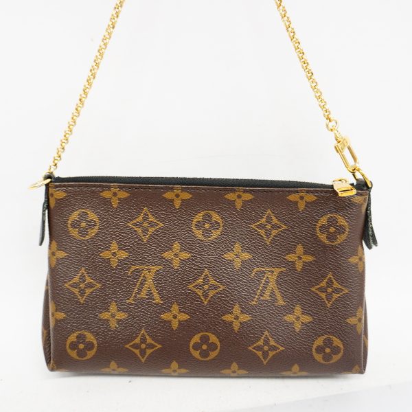 12 Louis Vuitton 2WAY Bag Monogram Para Clutch Noir