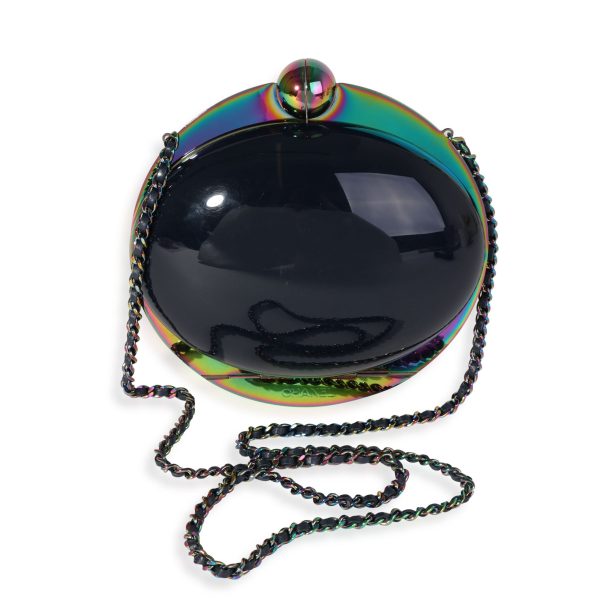 120592 pv Chanel Multicolor Resin Space Orb Minaudière