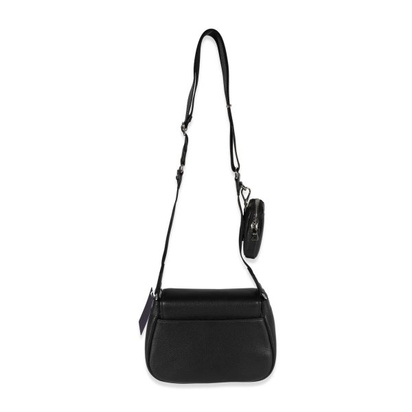 120642 pv 4aa4d592 ab9b 417c b16f 1cb97d2b91fa Prada Black Vitello Daino Soft Leather Shoulder Bag