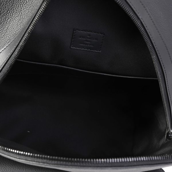 120838 av 04aa95ef dae1 4ee7 bc0d 5fd4b8cec182 Louis Vuitton Black Aerogram Leather Backpack