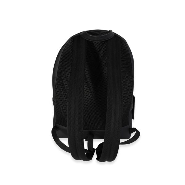 120838 pv Louis Vuitton Black Aerogram Leather Backpack