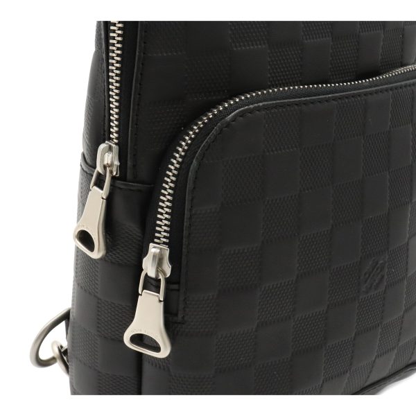 12110646 6 Louis Vuitton Damier Infini Avenue Sling Bag Body Bag Shoulder Onyx Black