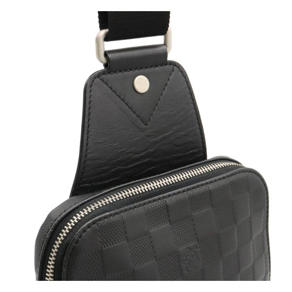 12110646 7 Louis Vuitton Damier Infini Avenue Sling Bag Body Bag Shoulder Onyx Black