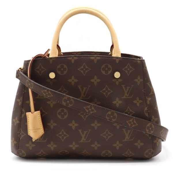 12160512 Louis Vuitton Monogram Montaigne BB Handbag 2way Shoulder Bag