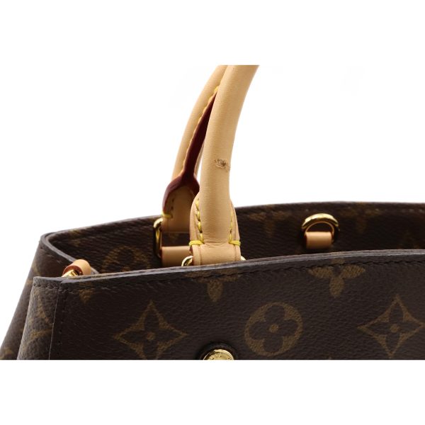 12160512 8 Louis Vuitton Monogram Montaigne BB Handbag 2way Shoulder Bag