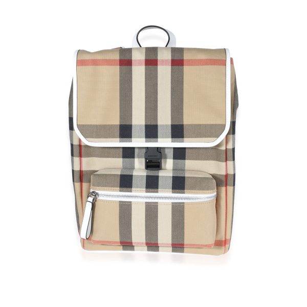 121699 fv 08e8ca72 586c 4302 9df4 6791551e0b66 Burberry Archive Beige Vintage Check Dewey Backpack