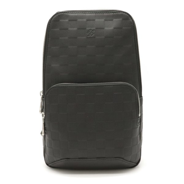 12170073 Louis Vuitton Damier Infini Avenue Sling Body Bag Shoulder Bag Onyx Black