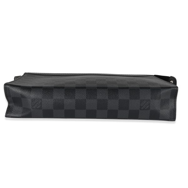 122054 box Louis Vuitton Damier Graphite Canvas Pochette Voyage MM