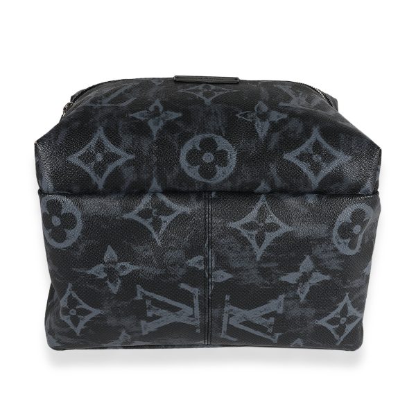 122801 stamp Louis Vuitton Black Blue Monogram Pastel Discovery Backpack