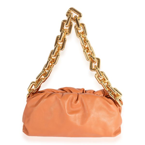 123398 pv b8914107 d5e6 479f 934f 96284a3a2d49 Bottega Veneta Clay Calfskin Chain Pouch