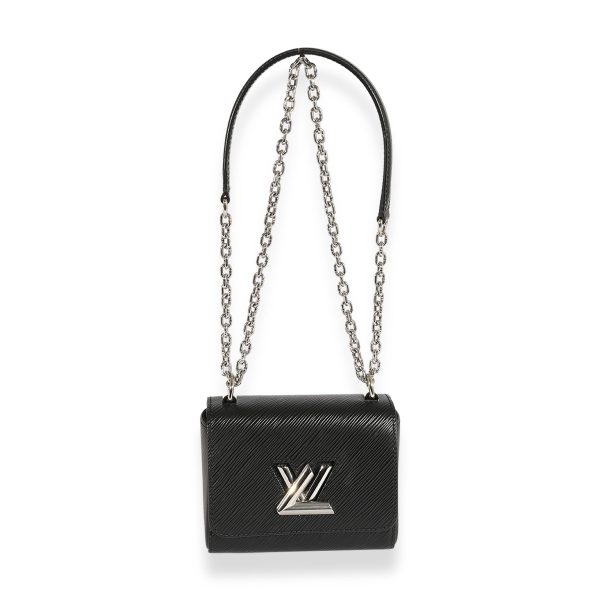 123721 av b361ac4d d716 4a60 959a 1655b7fb947d Louis Vuitton Black Epi Leather Twist PM