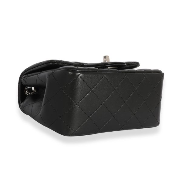 123885 box 49f6e3f2 2970 4e13 b591 4ec46bc82d95 Chanel Black Quilted Lambskin Mini Square Classic Flap Bag