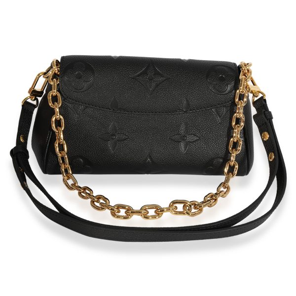 124582 pv Louis Vuitton Black Monogram Empreinte Giant Favorite NM