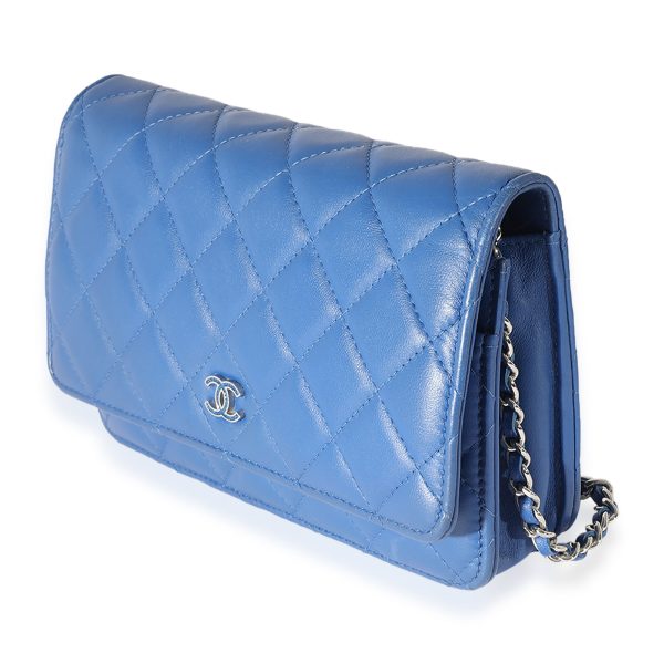 125555 sv 235f2494 d218 4fba adbb 01af7cdb8618 Chanel Blue Quilted Lambskin WOC