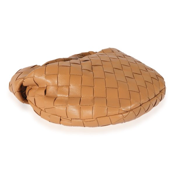 125643 ad1 Bottega Veneta Brown Intrecciato Leather Mini Jodie Bag