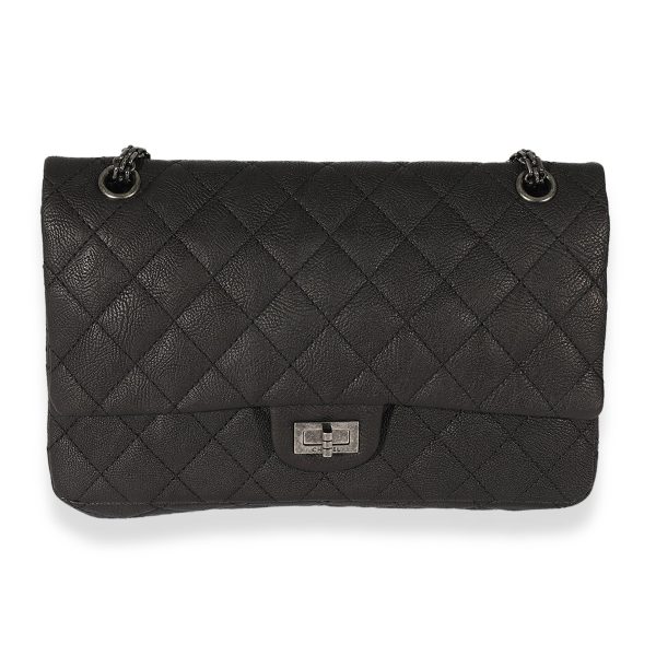 127435 fv Chanel Black 255 226 Reissue Flap Bag