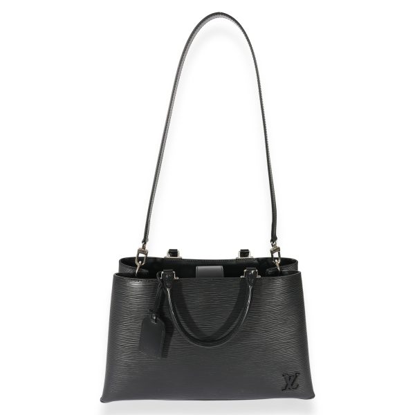 127765 bv Louis Vuitton Black Epi Kleber MM