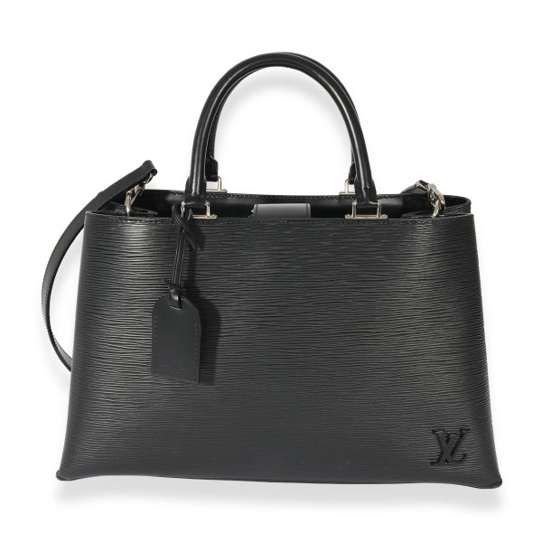 127765 fv Louis Vuitton Black Epi Kleber MM