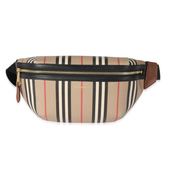 128070 fv 95c18ace c8cd 4151 a06f 7f154256f97d Burberry Sonny Icon Stripe E Canvas Belt Bag