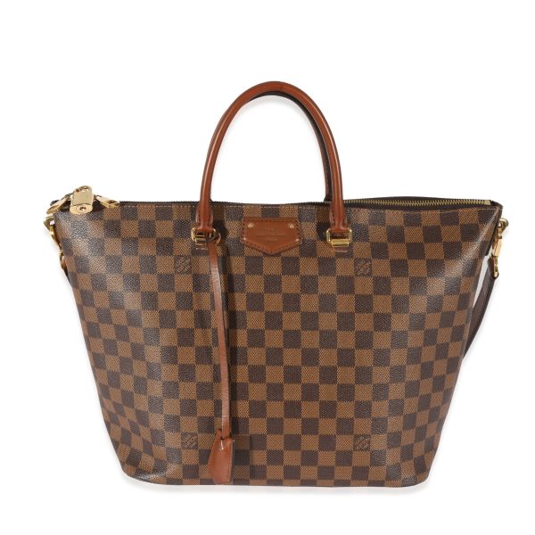 128146 fv Louis Vuitton Damier Ebene Canvas Belmont Tote