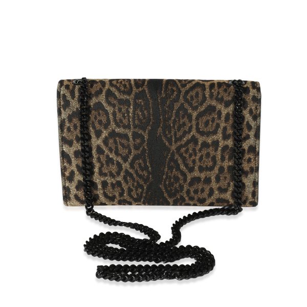 128372 pv Saint Laurent Brocade Leopard Kate Bag