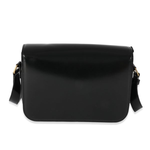 128568 pv cf81d797 53b6 4dc3 8056 5f090e7f3fc6 Celine Black Shiny Calfskin Classique Triomphe