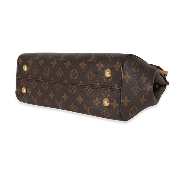 130127 box Louis Vuitton Monogram Canvas Blue Glacial Cluny MM