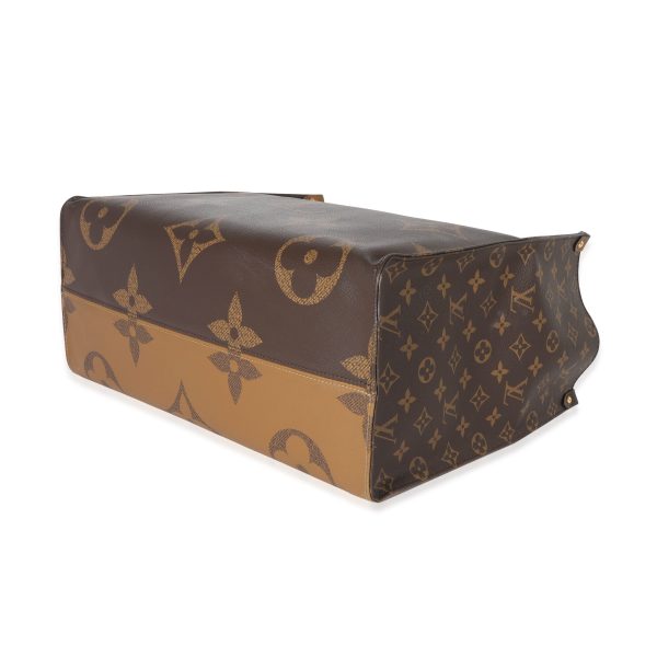 131409 box Louis Vuitton Reverse Giant Monogram Canvas OnTheGo GM