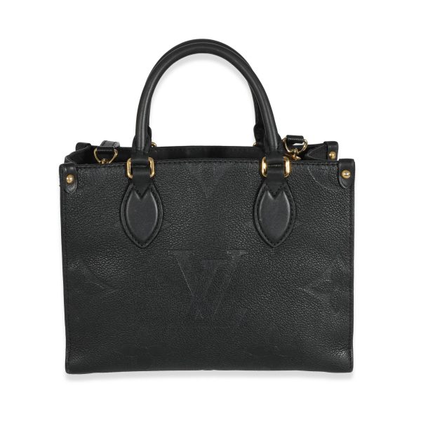 131809 pv Louis Vuitton Black Empreinte Onthego PM