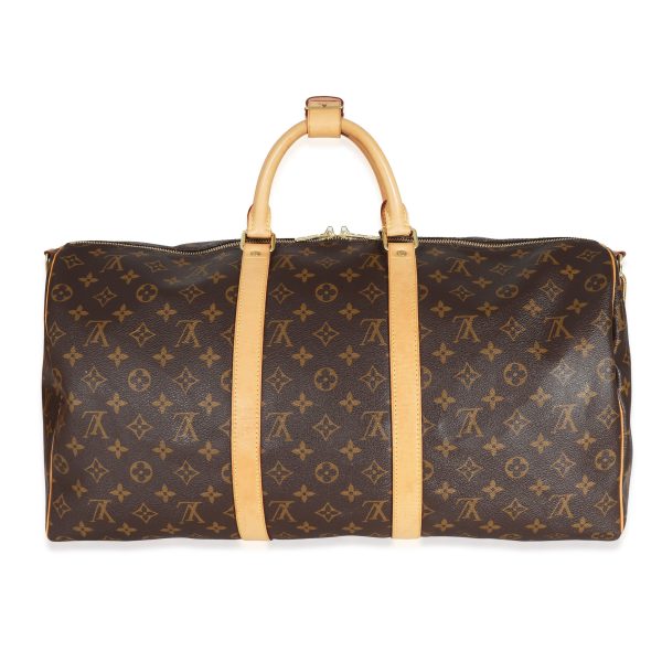 131812 bv Louis Vuitton Monogram Canvas Keepall Bandoulière 50