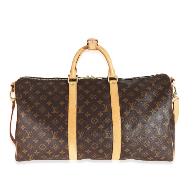 131812 fv Louis Vuitton Monogram Canvas Keepall Bandoulière 50