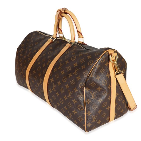 131812 sv Louis Vuitton Monogram Canvas Keepall Bandoulière 50