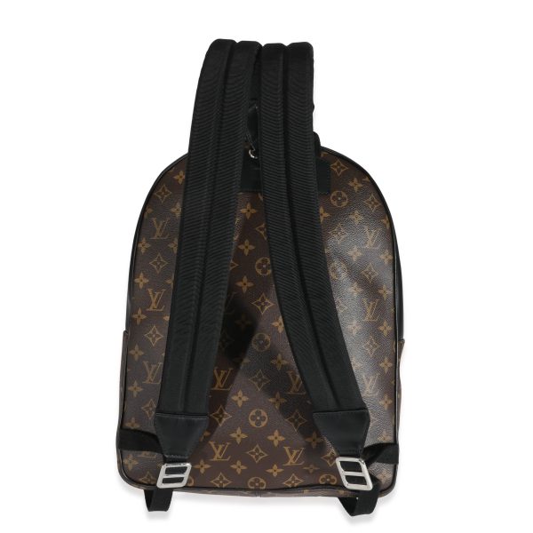 131813 pv Louis Vuitton Monogram Macassar Canvas Josh Backpack