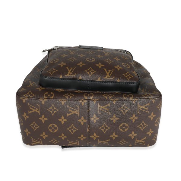 131813 stamp Louis Vuitton Monogram Macassar Canvas Josh Backpack