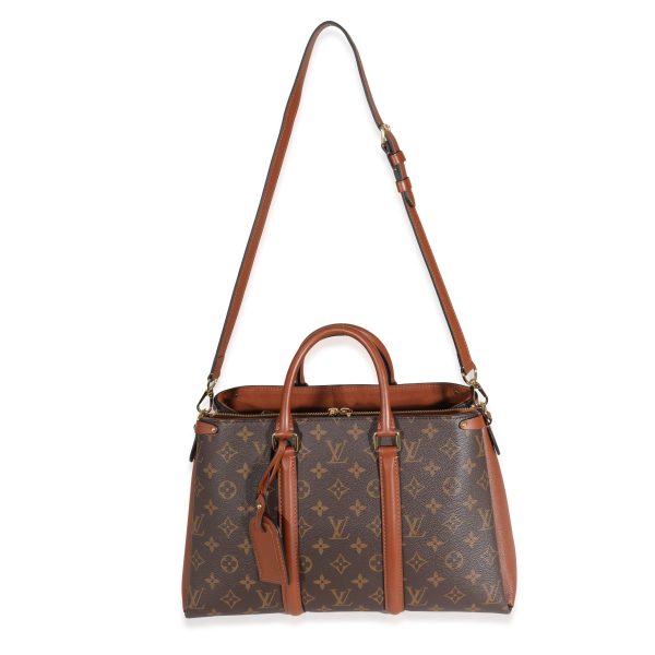 131860 bv Louis Vuitton Caramel Monogram Canvas Soufflot MM