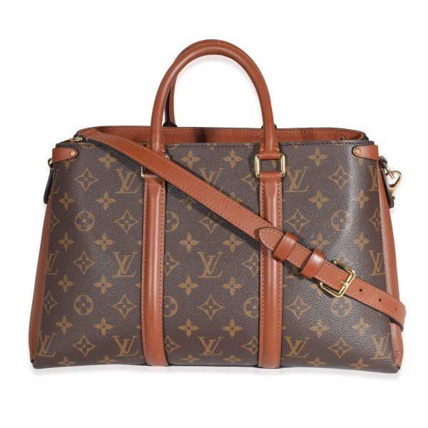 131860 pv Louis Vuitton Caramel Monogram Canvas Soufflot MM