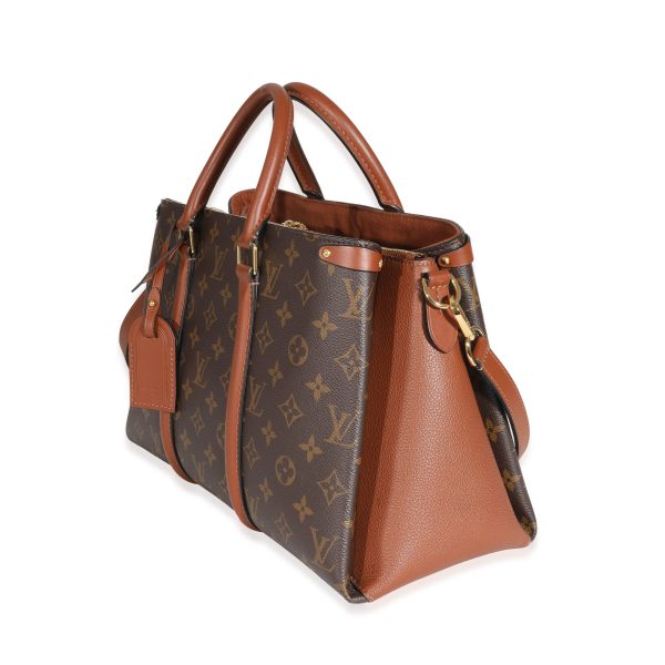 131860 sv Louis Vuitton Caramel Monogram Canvas Soufflot MM