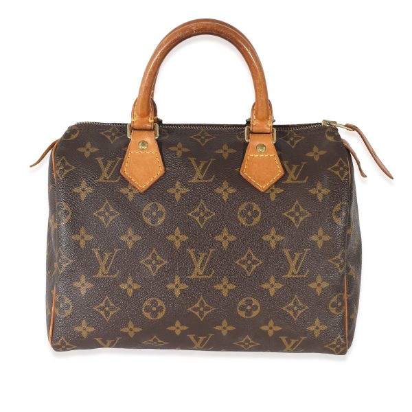 132651 fv Louis Vuitton Monogram Canvas Speedy 25