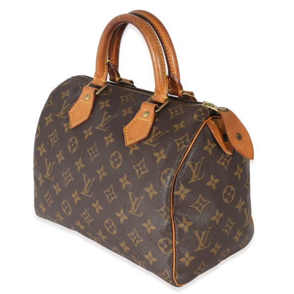 132651 sv Louis Vuitton Monogram Canvas Speedy 25